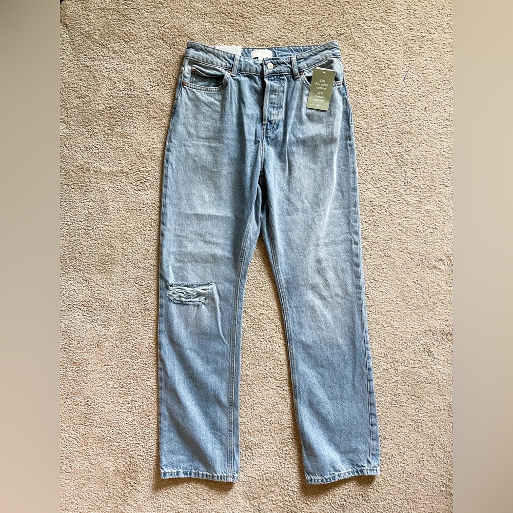 H&M 90’s Straight High Waist Jeans